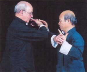 Yves Blanc avec Chu King Hong