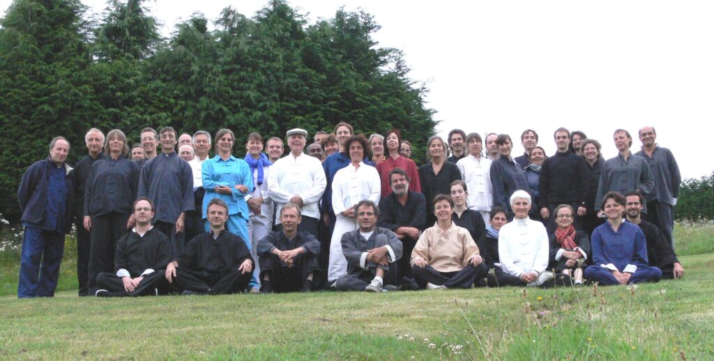 Yves Blanc et ses élèves