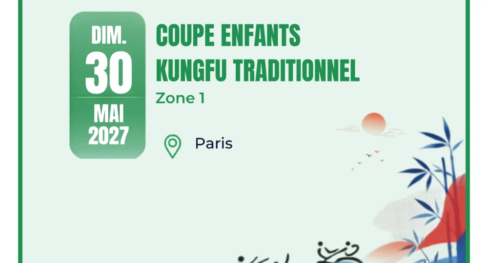 Coupe Enfants Zone 1 (Paris) - Kungfu Traditionnel