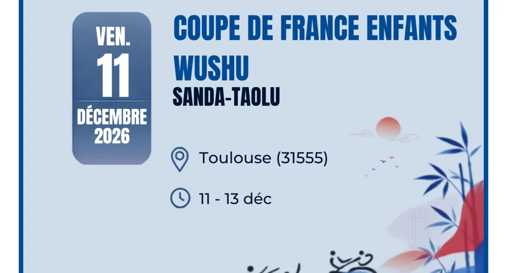 Coupe de france Enfants Wushu