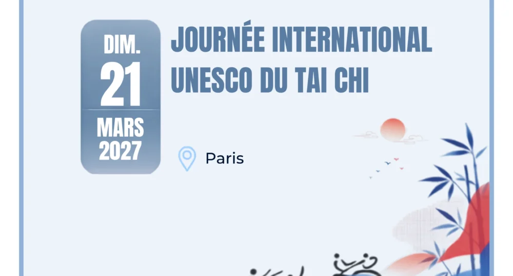 Journée international UNESCO du Tai Chi