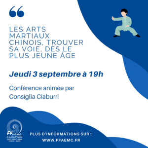 Les arts martiaux chinois, trouver sa voie, dès le plus jeune âge de Consiglia CIABURRI