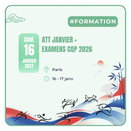 ATT janvier + Examens CQP 2026